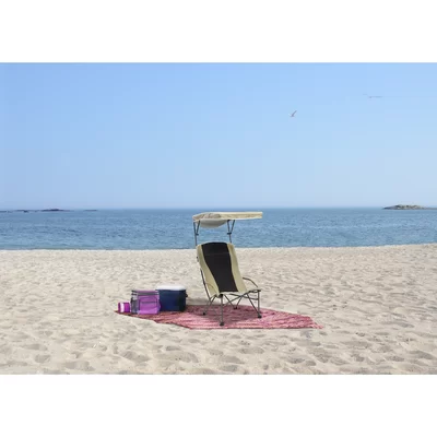Pro Comfort High Back Folding Beach Chair