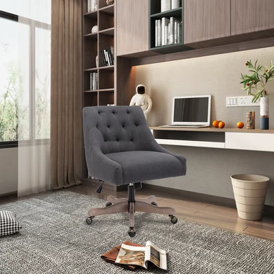 Brynli Swivel Shell Chair For Living Room/modern Leisure Office Chair