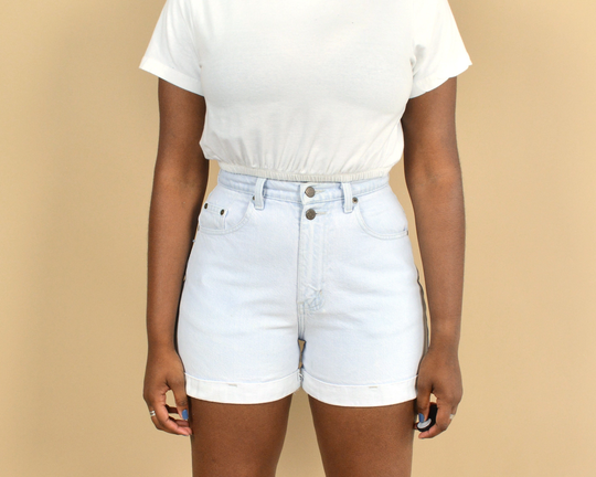 90S Light Wash Size 26 Vintage Shorts