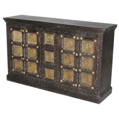 59.06" Wide Solid Wood Sideboard