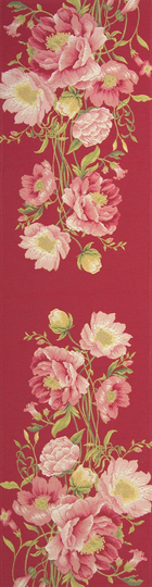 Peonies Pink Table Runner