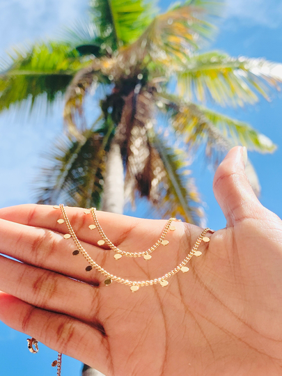 Baby Coin Bracelet, Toddler Disc Bracelet, Dainty Bracelet For Girls, Gold Bracelet, Mommy & Me Bracelet, Bracelet Little Girl