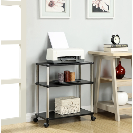 Porch & Den Japonica Wood/Steel/Plastic Office Caddy