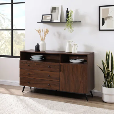 Mid-Century Modern 3-Drawer Sideboard