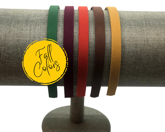 Thin Headband in Fall Solid Colors | Women & Girls
