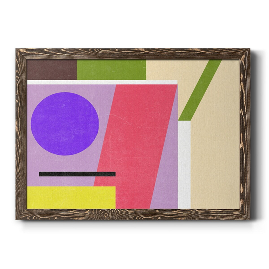 Color Composition I-Premium Framed Canvas - Ready to Hang