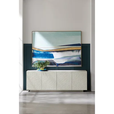 Caracole Classic 82" Wide 2 Drawer Solid Wood Sideboard