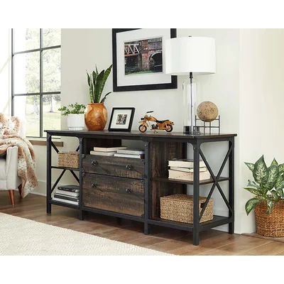 Steel River ® Collection Industrial Storage Credenza With Drawers