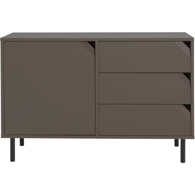 Corner 46.02" Wide 3 Drawer Sideboard
