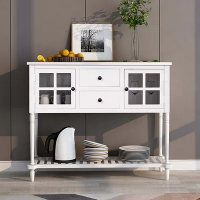 Burack 42" Wide 2 Drawer Sideboard
