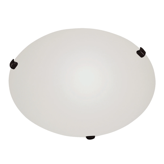 Trans Globe Cullen 3 Light Outdoor Flush Mount in Rubbed Oil Bronze