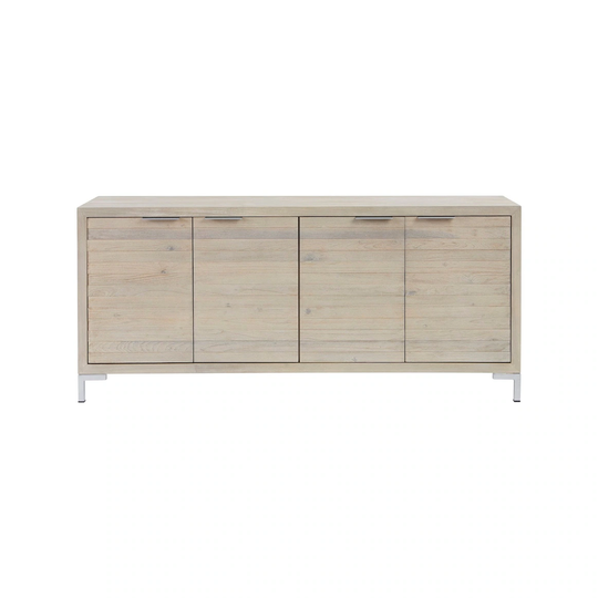 Rye Studio Jalissa Modern 4-Door Sideboard, Barley