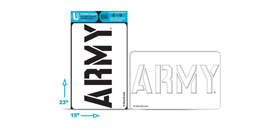 Army Stencil - Multi-Purpose