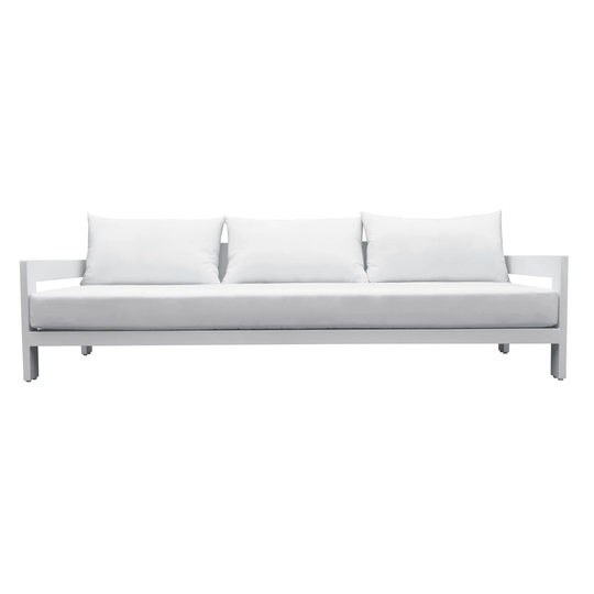 Renava Wake Modern White Outdoor Sofa