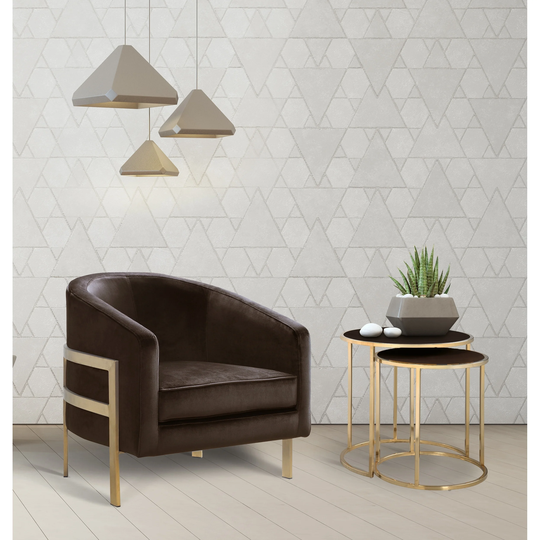 Chic Home Artemis Velvet Modern Contemporary Club Chair