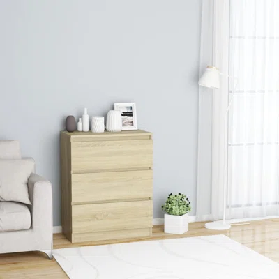 Letta 29.9" Wide 3 Drawer Sideboard