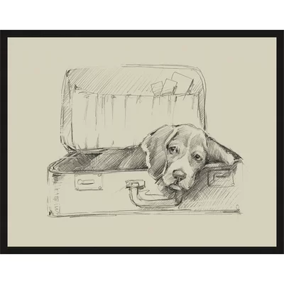 Wildlife, Birds & Animals 'Stowaway II' Framed Painting Print