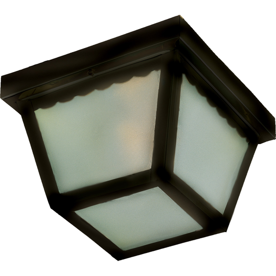 Outdoor Essentials 9.5" Wide Steel Outdoor Ceiling Light