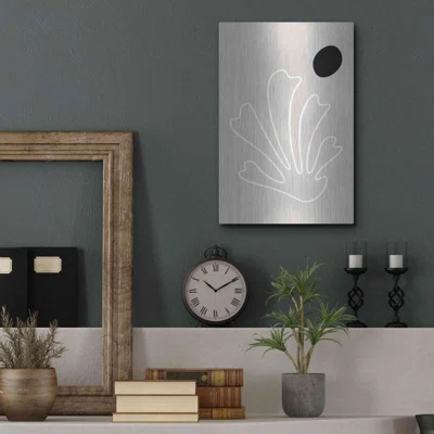 The Leaf 2 by Design Fabrikken - Unframed Print on Metal