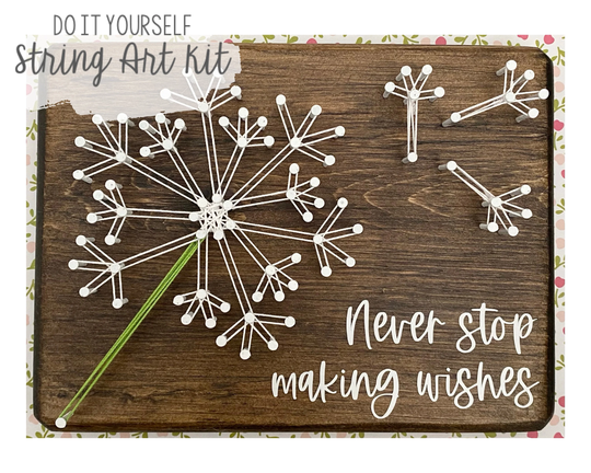 Diy Dandelion String Art Kit