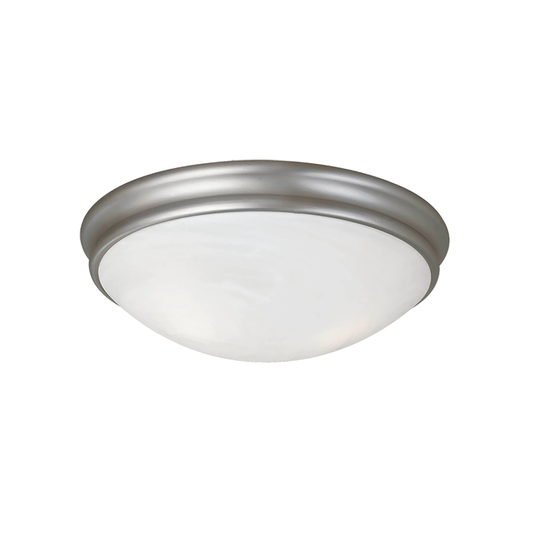Millennium Lighting 3 Light Flushmount Ceiling Light in Satin Nickel