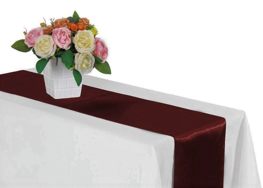 Burgundy Table Runner