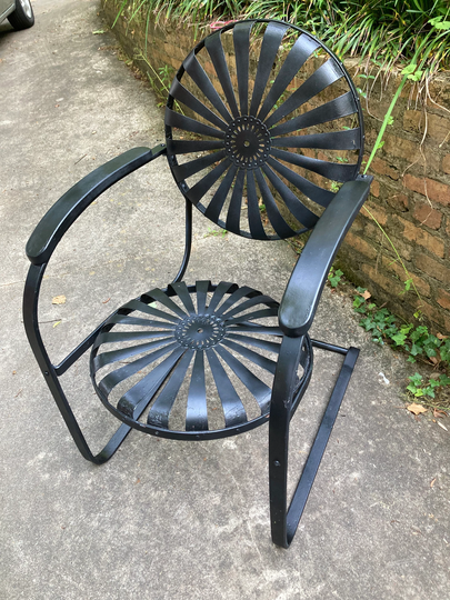 Francois Carre Cantilever Garden Chair