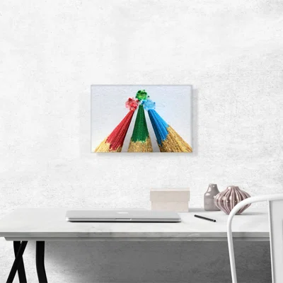 Color Pencils - Wrapped Canvas Photograph Print