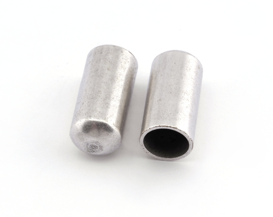 Tassel Leather Cord End Crimp Caps Beads Diy Pencil 19x9mm | 7.5mm Hole Cord Tip Ends Ribbon Antique Silver Plated Brass 4633 Enc7