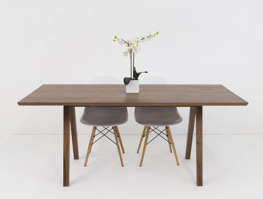 Modern Dining Table "The Sputnik"| Handmade in Ohio With Solid Black Walnut