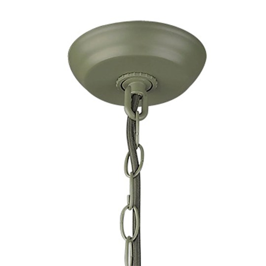 Crew 1-light Green Pendant