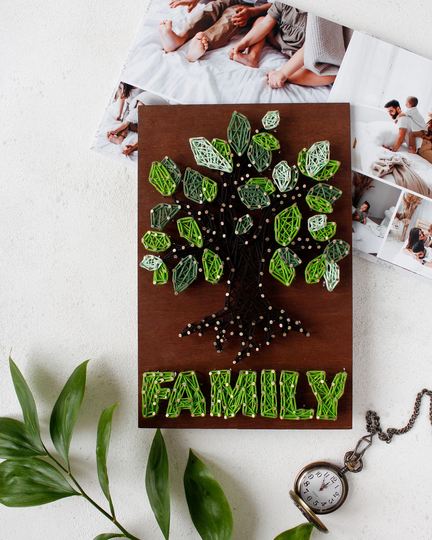 string Art Diy Kit "Tree" Diy, Abris Art. Creative Kit