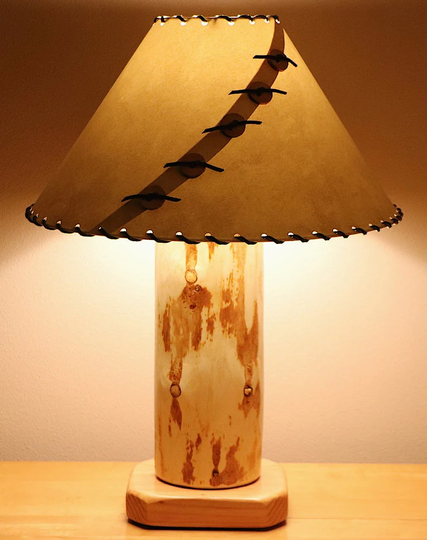 Set Of 2, The Big Sawtooth Mountain Table Lamps W/Choice Premium Handmade Shades
