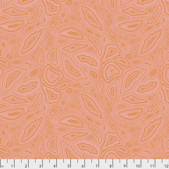 Tula Pink True Colors Mineral Morganite For Free Spirit Fabrics, Pwtp148.morganite Sold in Half Yard Increments