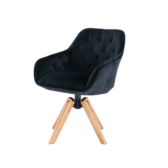 Upholstered Armless Home Office Chair