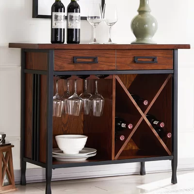 Kellaman Bar with Wine Storage