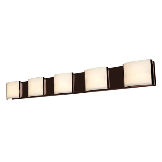 Access Lighting Nitro 2 5 Light LED Vanity Light - 49" Wide with Opal