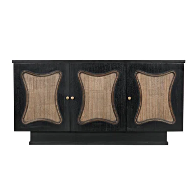 St Helens 60" Wide Mahogany Solid Wood Sideboard