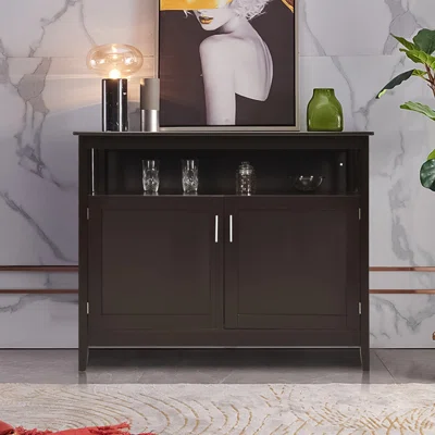 Modern Sideboard Buffet Storage Space Cabinet For Kitchen