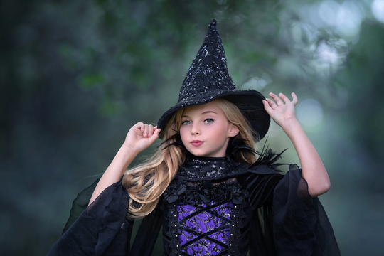 Ready To Ship Sequin Witch Hat - Handmade To Size