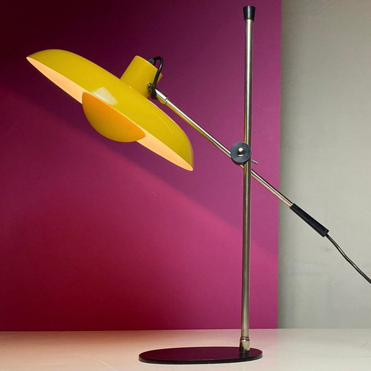 Ra Table Lamp By Piet Hein For Lyfa, Denmark 1970