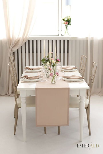 White Coffe Textile - Table Set Handmade Decor