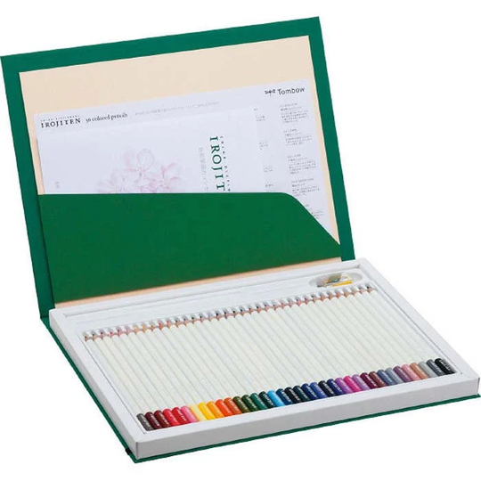 Tombow Irojiten Select Set 36 Colors Supplies Gift Coloring Color Pencil