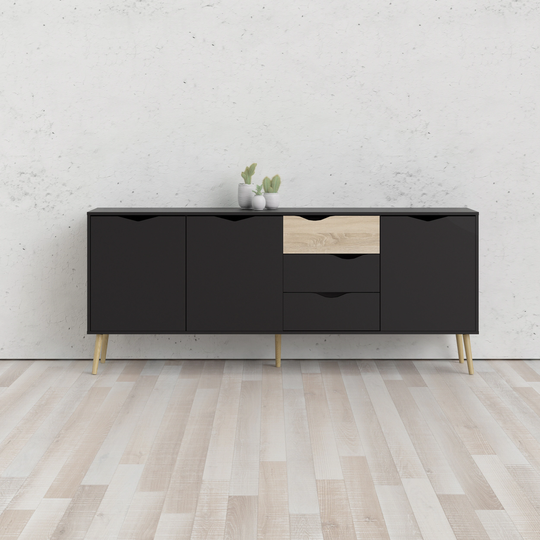 Carson Carrington Kristiansund 3-drawer 3-door Sideboard