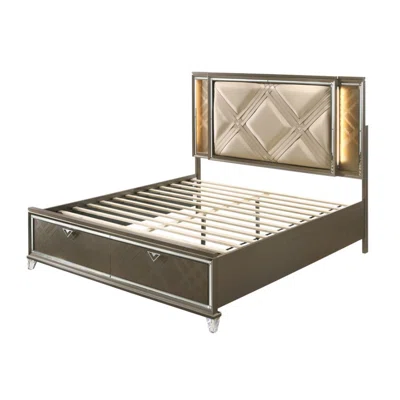 Chucky Queen Storage Platform Bed