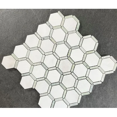 Honeycomb Marble Mosaic Wall & Floor Tile