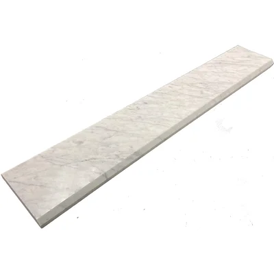 4"x24" Carrara Marble Threshold Marble Saddle Floor Use Tile