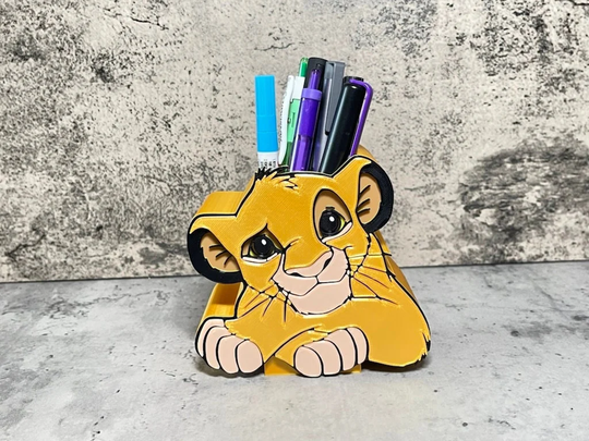 Pen & Pencil Holder | Simba Makeup Brush Marker Case