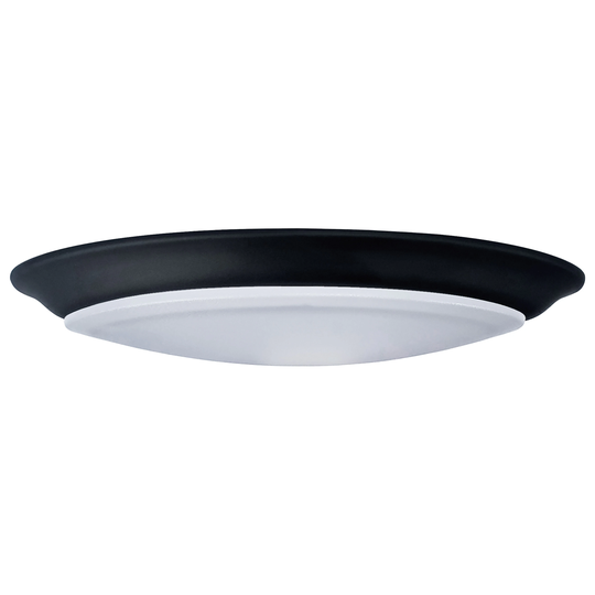 10 inch LED Disk Light CCT Selectable 3K/4K/5K Black Finish - N/A