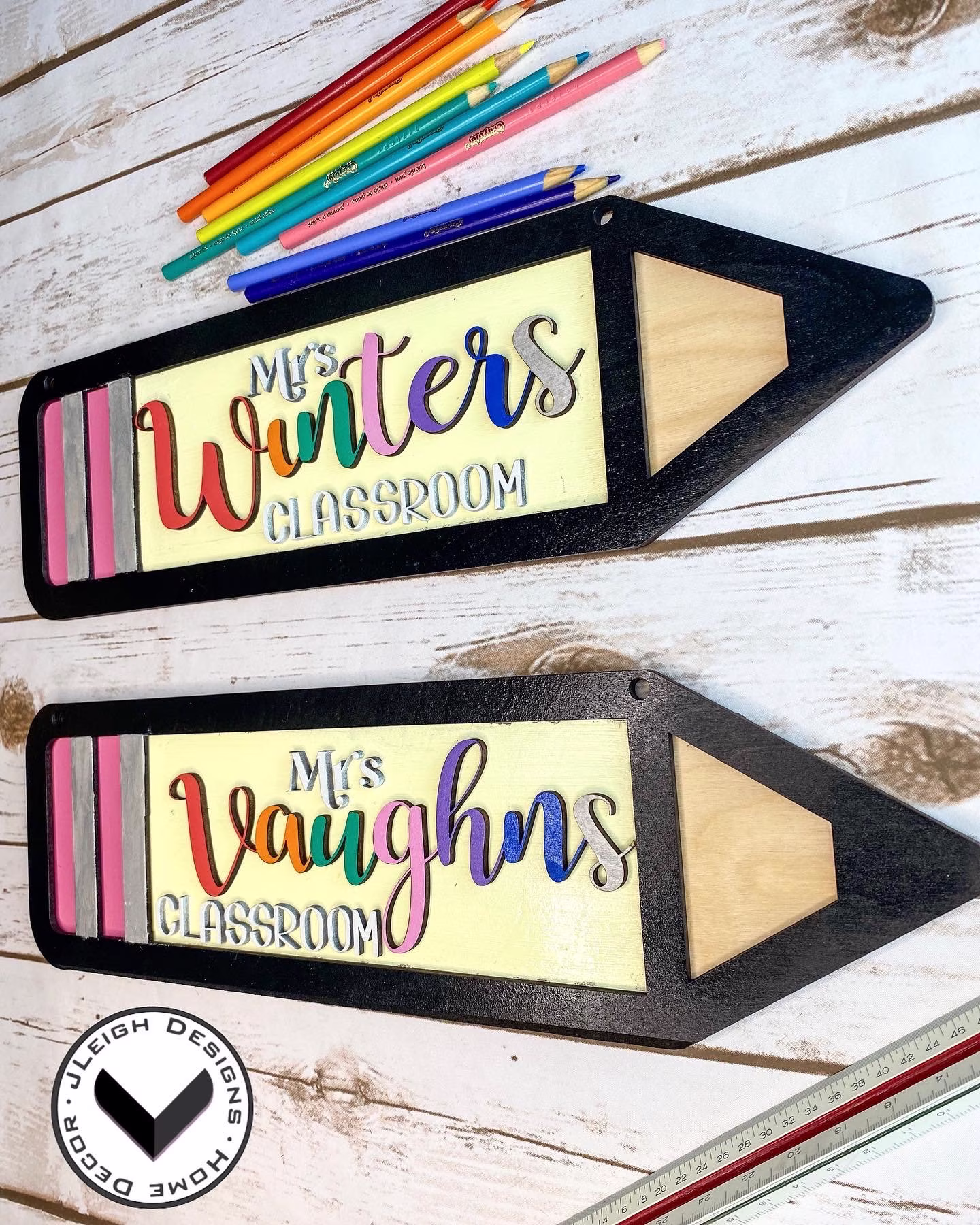 Teacher Appreciation Gift, Pencil Signs, Gifts, Wooden Custom Signs